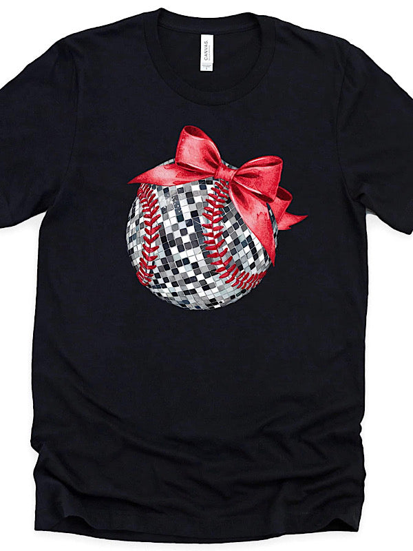 *Preorder* Baseball Bow tee