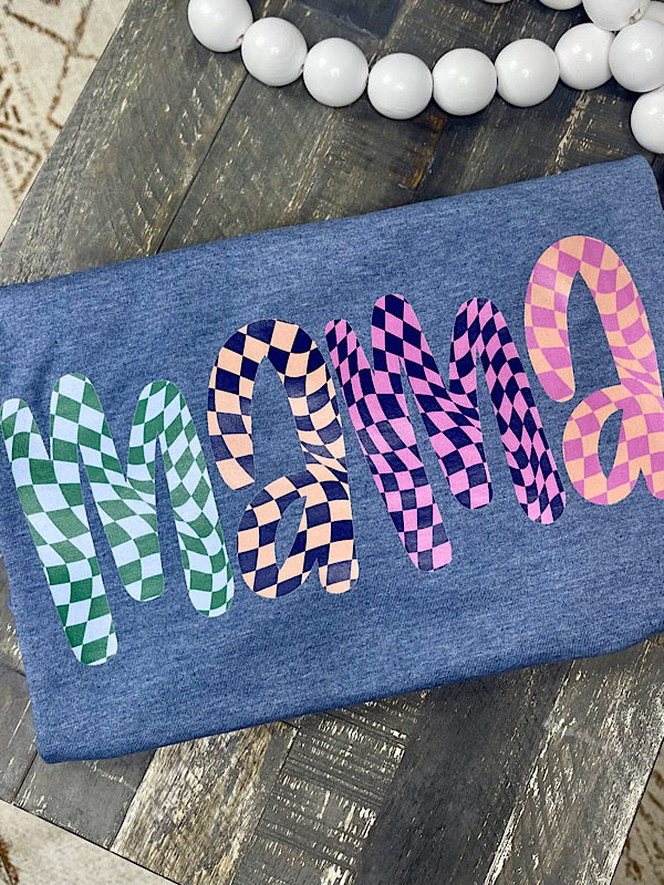 *Preorder* Mama indigo tee