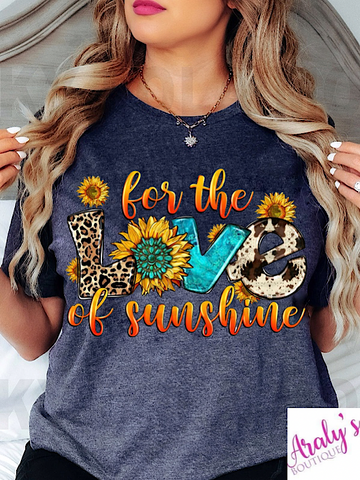 *Preorder* for the love of sunshine