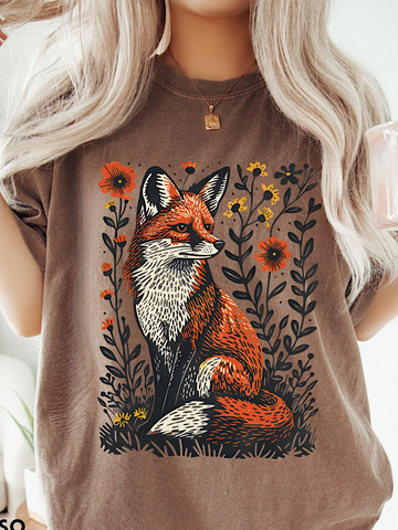 *Preorder* Floral fox