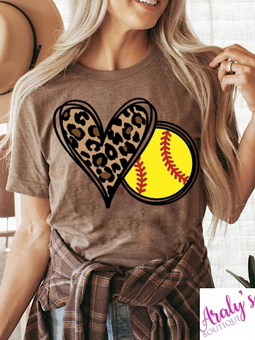 *Preorder* Softball Heart