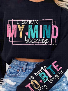 *Preorder* Speak my mind