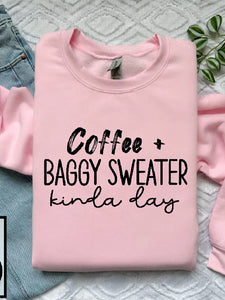 *Preorder* Coffee Baggy sweater