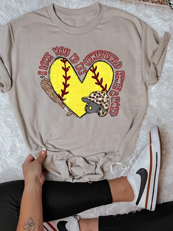 *Preorder* softball heart