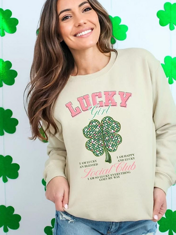 *Preorder* Lucky girl shamrock