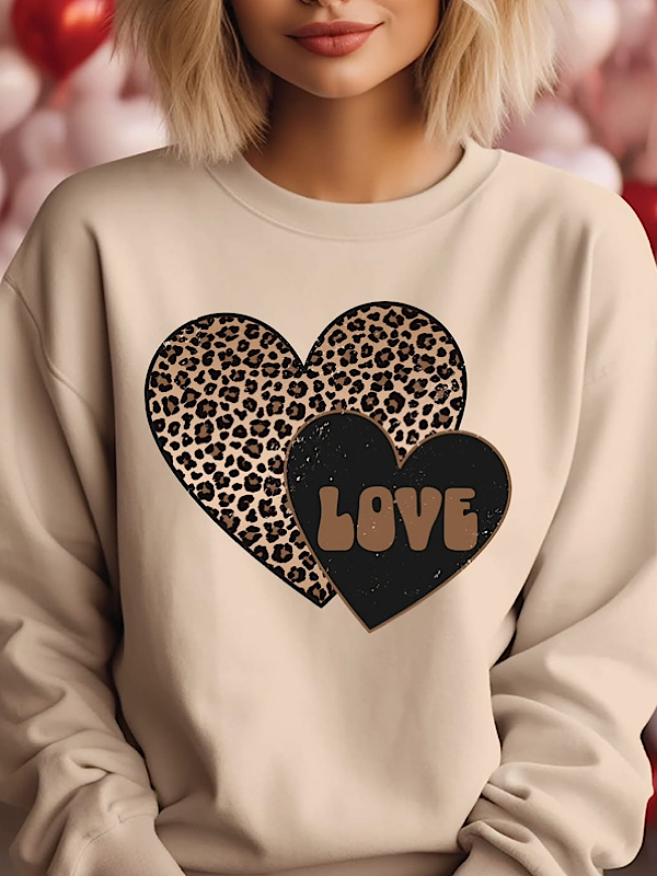 *Preorder* Love leopard hearts