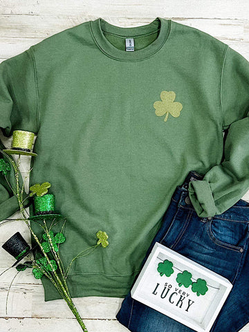 *Preorder* shamrock sweatshirt