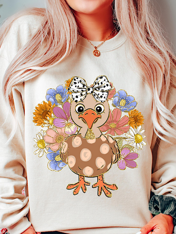 *Preorder* floral turkey