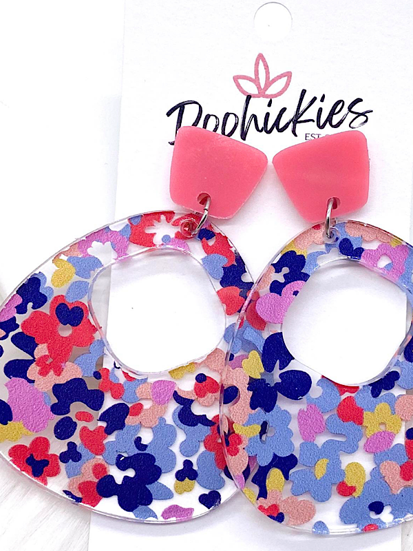 Pretty Floral dangles