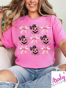 *Preorder* Pink Pumpkins & Bows