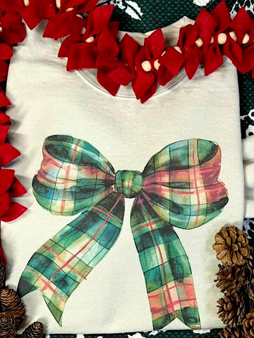 *Preorder* Christmas Bow sweatshirt