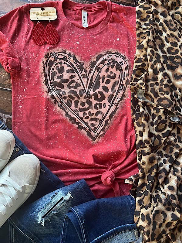 *Preorder* Heart Leopard