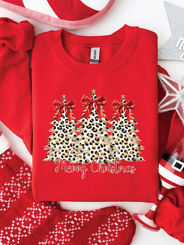 *Preorder* Merry Christmas leopard