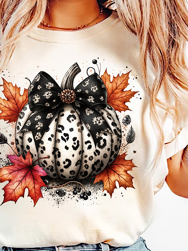 *Preorder* Animal print pumpkin