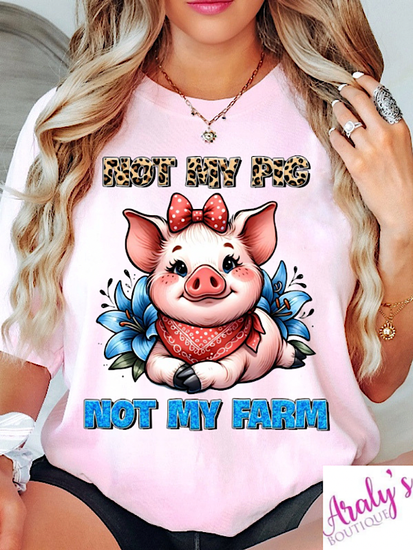 *Preorder* Not my pig not my farm