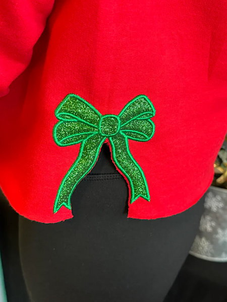 *Preorder* Bow embroidery