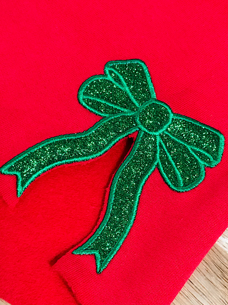 *Preorder* Bow embroidery