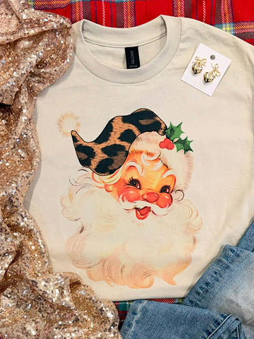 *Preorder* Leopard Santa