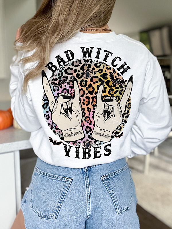 *Preorder* Bad witch vibes sweatshirt