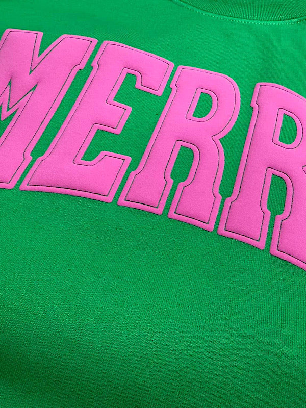 *Preorder* Merry puff sweatshirt