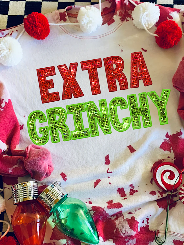 *Preorder* Extra Grinchy FAUX