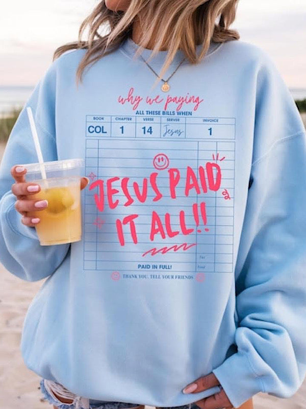 *Preorder* Jesus paid it all