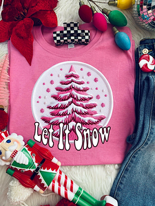 *Preorder* Let it snow tee