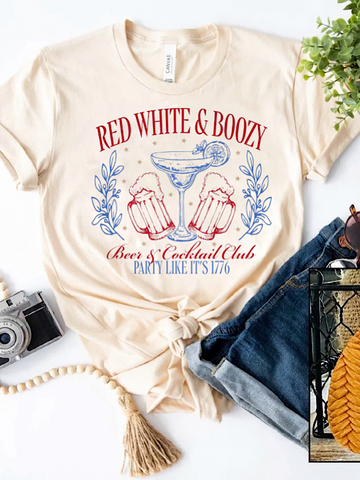 *Preorder* Red white & Boozy