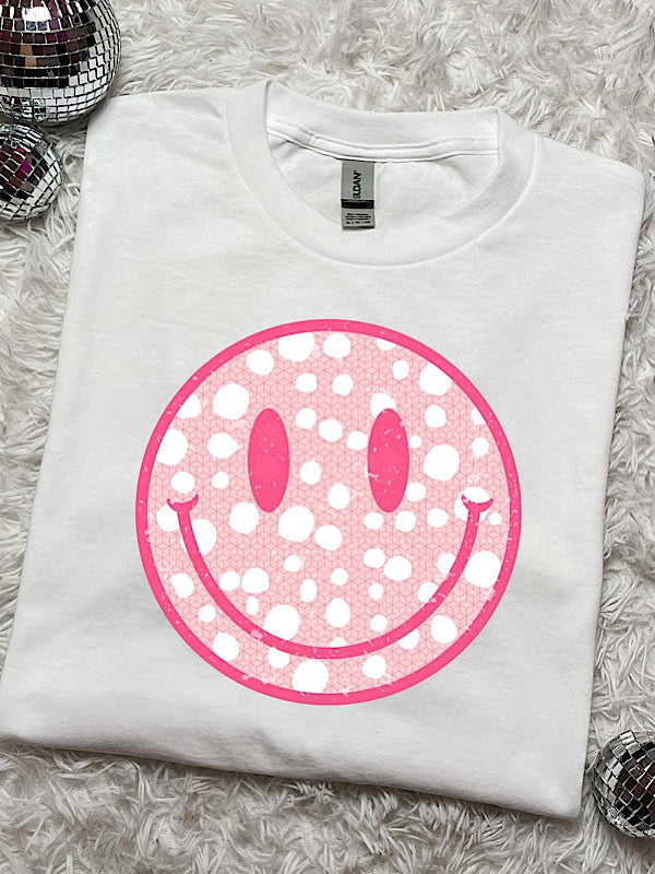 *Preorder* Pink Snowflake smile