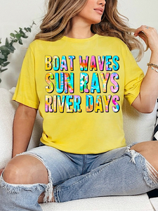*Preorder* Boat waves