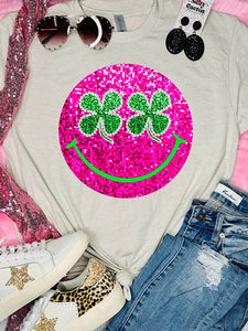 *Preorder* FAUX shamrock smile