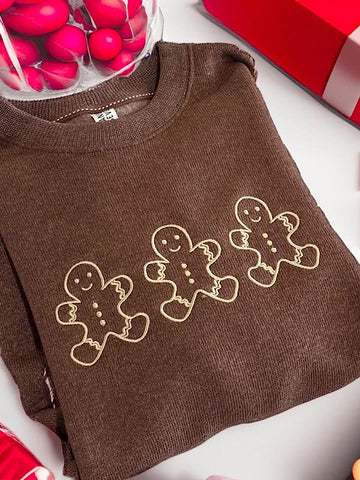 *Preorder* gingerbread embroidery