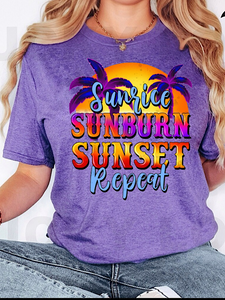 *Preorder* Sunrise Sunburn Sunset repeat