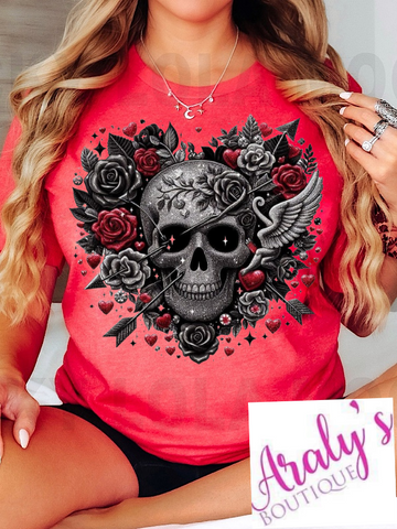 *Preorder* Roses Heart Skull