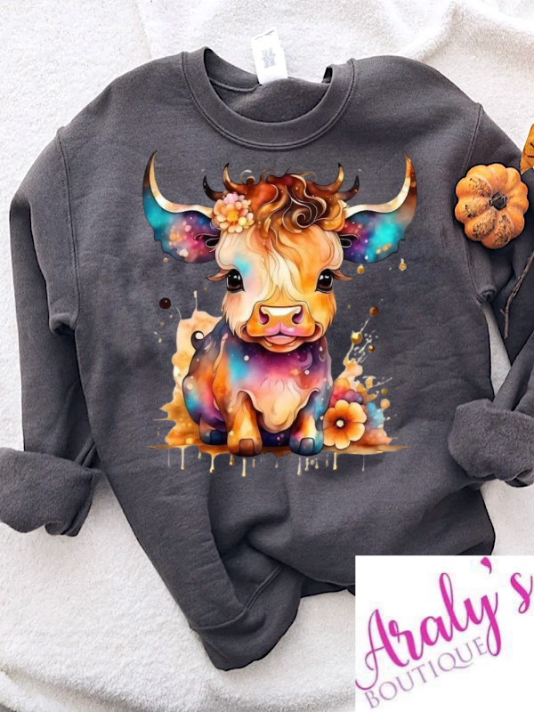 *Preorder* Watercolor cow