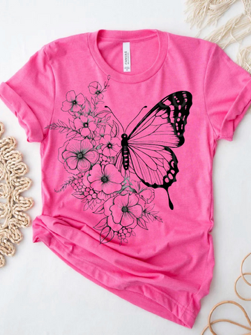 *Preorder* Floral Butterfly