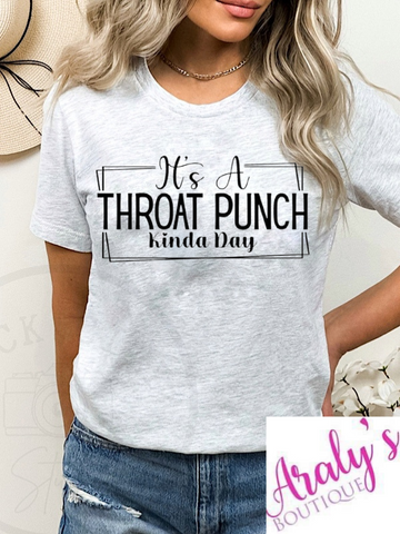 *Preorder* Throat punch