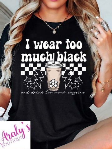 *Preorder* Too much black