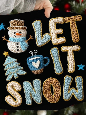 *Preorder* Let it snow tee