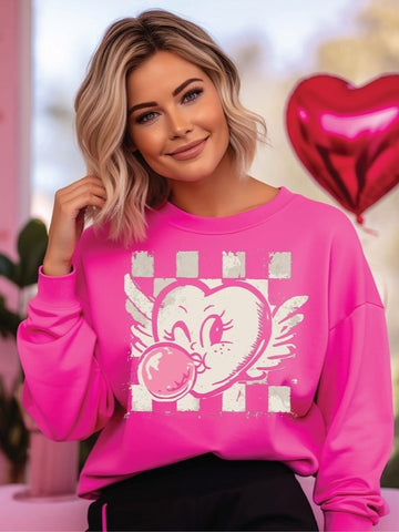 *Preorder* Bubble gum heart