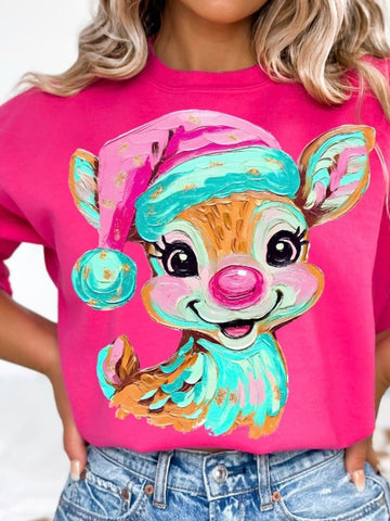 *Preorder* Pink reindeer