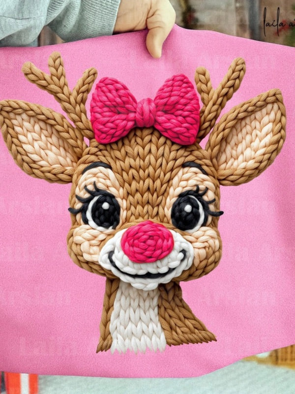 *Preorder* Pink reindeer