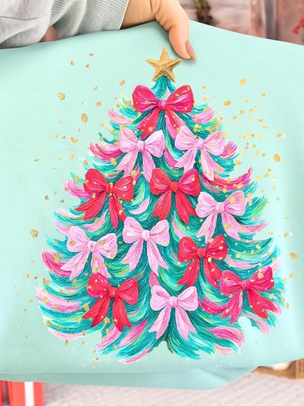 *Preorder* Christmas tree bows