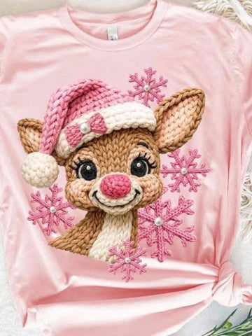 *Preorder* Pink reindeer