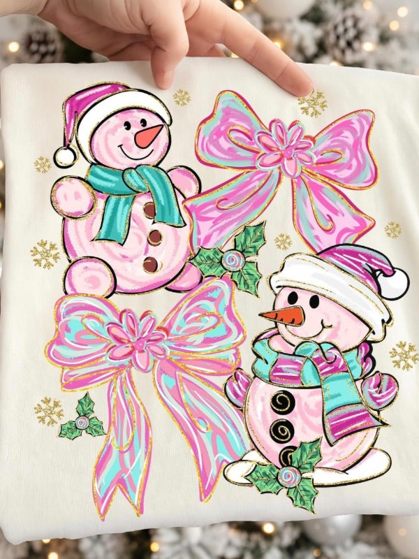 *Preorder* Pink snowman