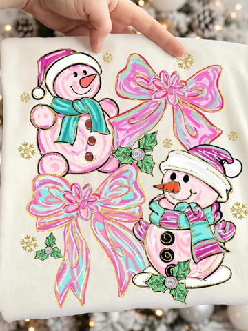 *Preorder* Pink snowman