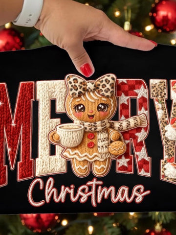 *Preorder* Merry Christmas gingerbread