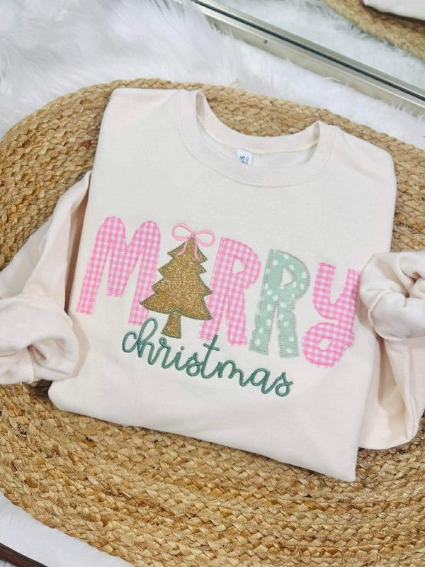 *Preorder* Merry Christmas pink