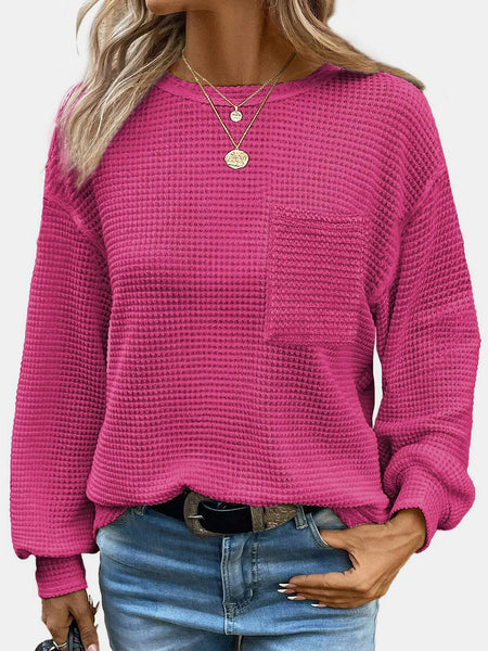 Round Neck Long Sleeve T-Shirt