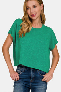 Round Neck Short Sleeve T-Shirt